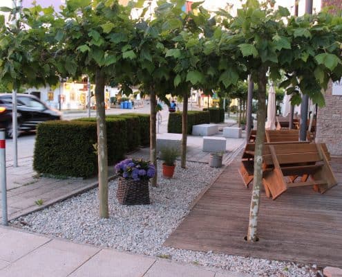 Garten Reichl Referenz - Aussenanlagen Seeforum Rottach-Egern