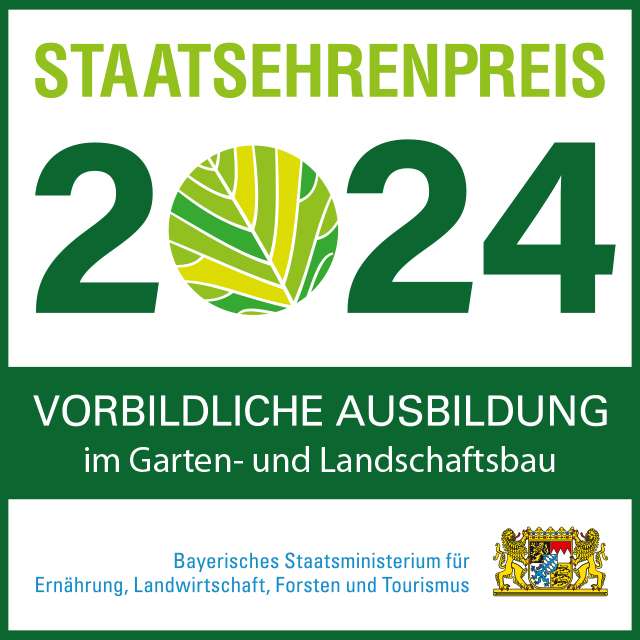 Staatsehrenpreis 2024 Garten Reichl Bad Wiessee