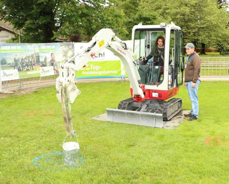 Schlierseer Gartenzauber Baggerstation Garten reichl Bad Wiessee